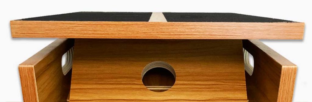 Wooden slant board and calf stretcher adjustable to 5 angles