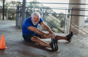 wellness and calf stretch exercises