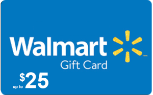 Walmart Gift Card gift. Thank you for your purchase.