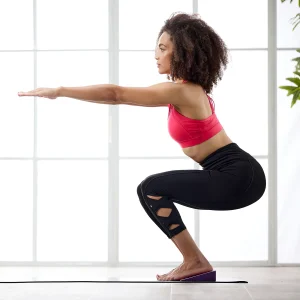 Yoga wedge for feet, wrists and hips