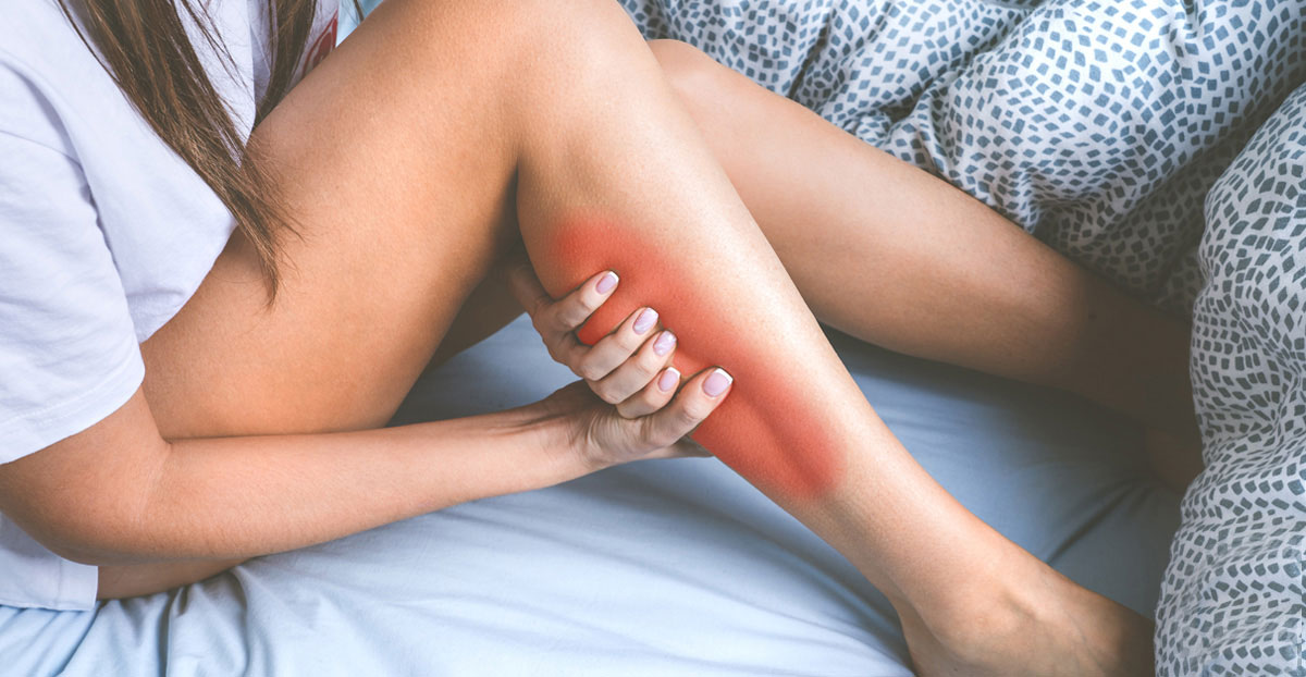 Physical-Therapy-Leg-Cramp-Calf-Strain-01 Night time leg cramps and calf strains