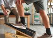 Incline board for calf stretching and physical therapy