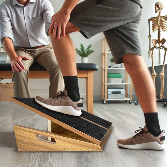 Physio-recovery-slantboard-V01 Incline board for calf stretching and physical therapy