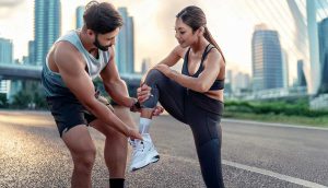 Calf tightness and calf strains or cramps from jogging or running. Tips and advise for prevention and recovery of tight calf muscles for jogging, running and athletic sports.