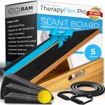 BAM therapyflex pro 5in1 adjustable slant board for calf stretching and physical therapy injury recovery | calf stretcher slant board and incline board for calf stretching