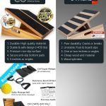 BAM Athletics All-in-One slant boards for exercise and calf stretching | Velour slant board | High quality professional slant board vs. cheaper plastic, metal or pine wood.